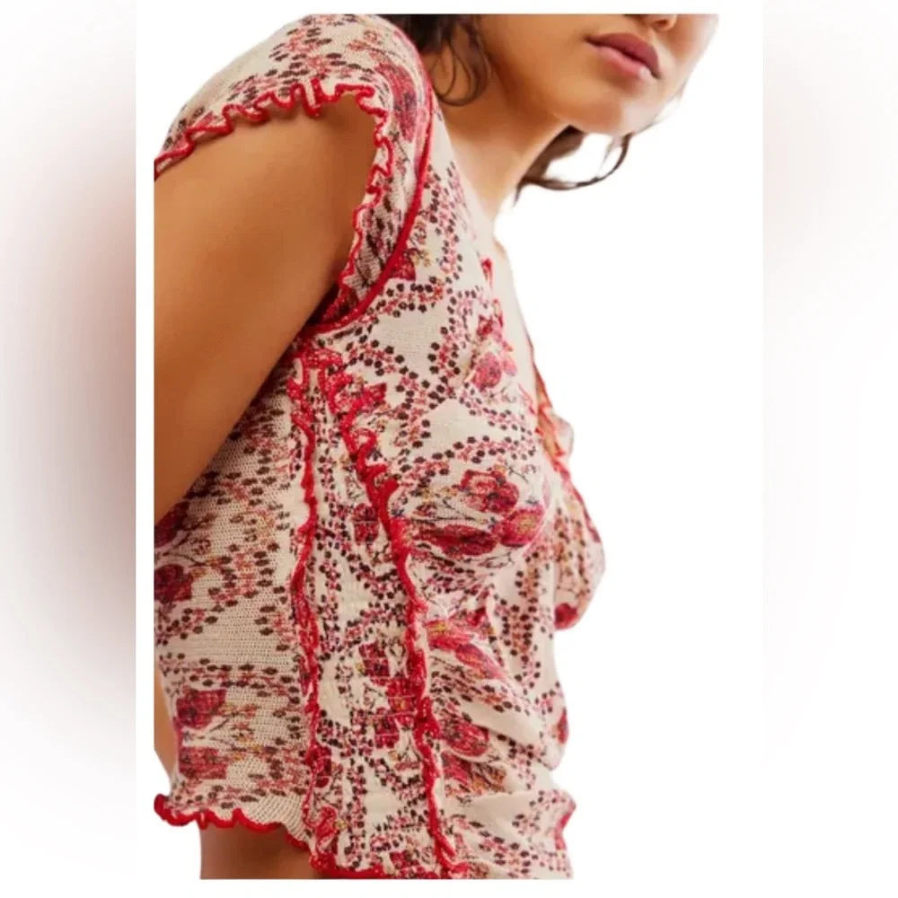 FP Oh My Baby Crop Mesh T-Shirt - Picture 3 of 5